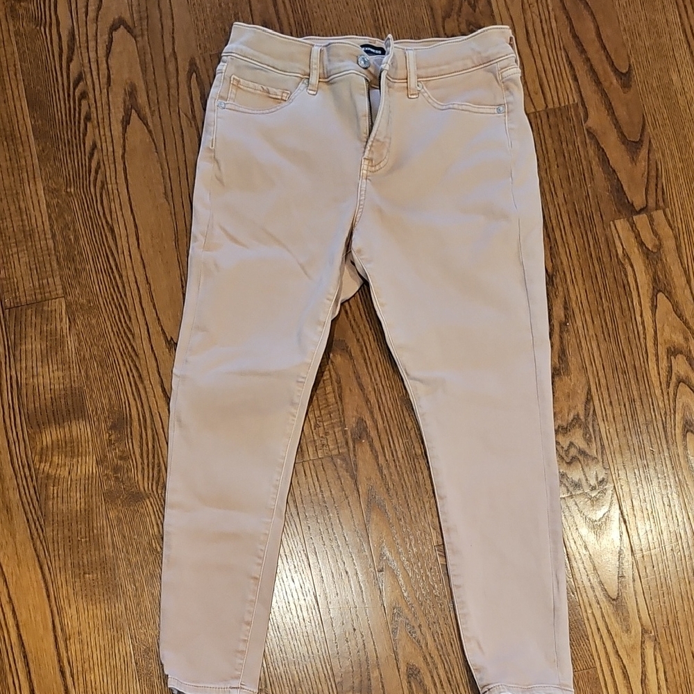 High RISE skinny Women's Salmon Ankle Jeans